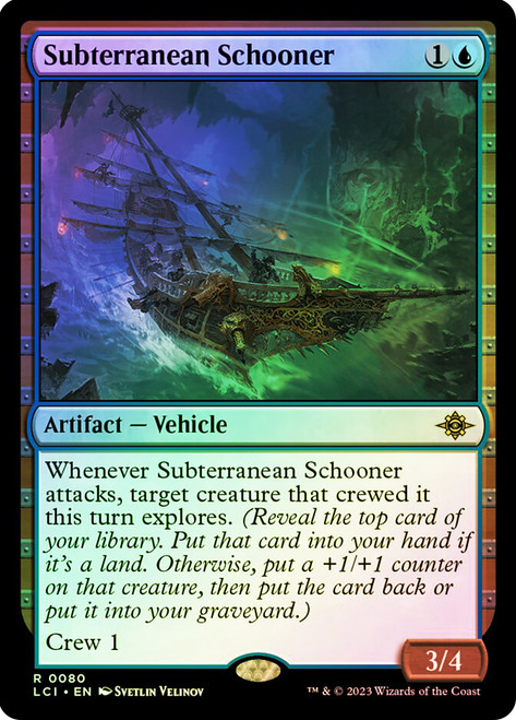 Subterranean Schooner\nThe Lost Caverns of Ixalan\nSingle\nMagic The Gathering