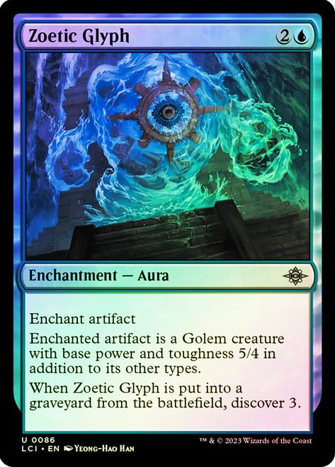 Zoetic Glyph\nThe Lost Caverns of Ixalan\nSingle\nMagic The Gathering