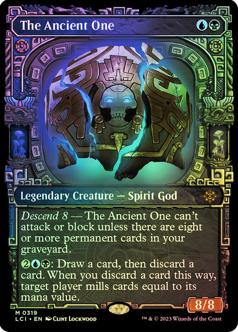 The Ancient One (Showcase)\nThe Lost Caverns of Ixalan - Variants\nSingle\nMagic The Gathering