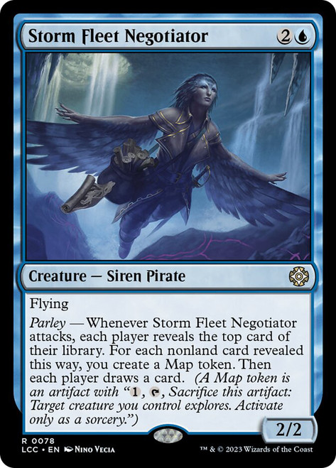 Storm Fleet Negotiator\nThe Lost Caverns of Ixalan Commander\nSingle\nMagic The Gathering
