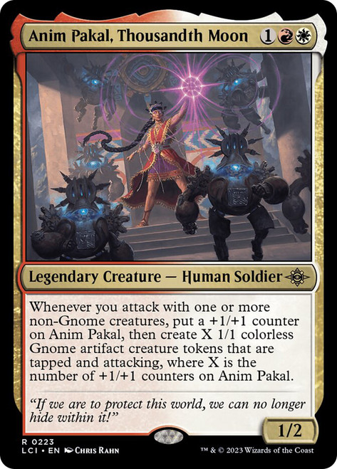 Anim Pakal, Thousandth Moon\nThe Lost Caverns of Ixalan\nSingle\nMagic The Gathering