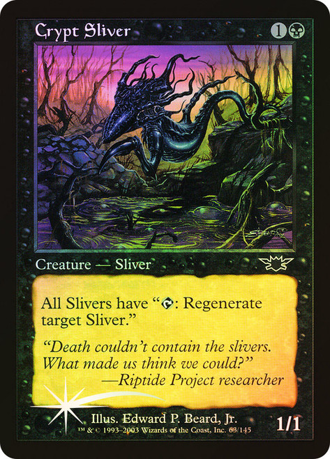 Crypt Sliver\nLegions\nSingle\nMagic The Gathering