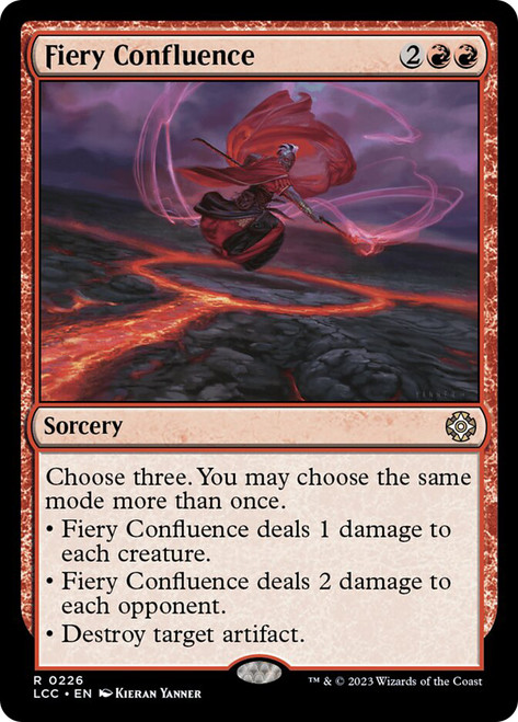 Fiery Confluence\nThe Lost Caverns of Ixalan Commander\nSingle\nMagic The Gathering
