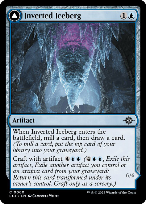 Inverted Iceberg // Iceberg Titan | The Lost Caverns of Ixalan