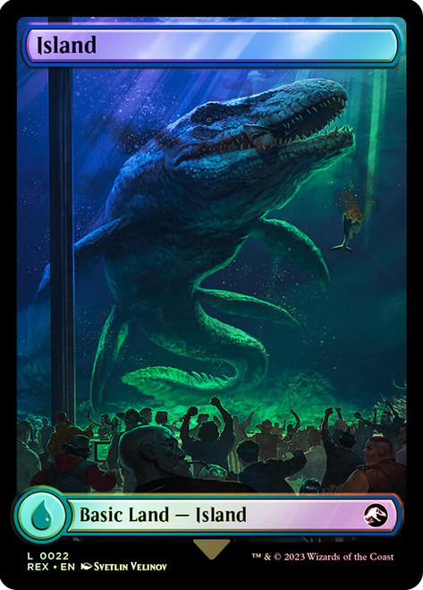 Island // Island
Jurassic World Collection
Single
Magic: The Gathering