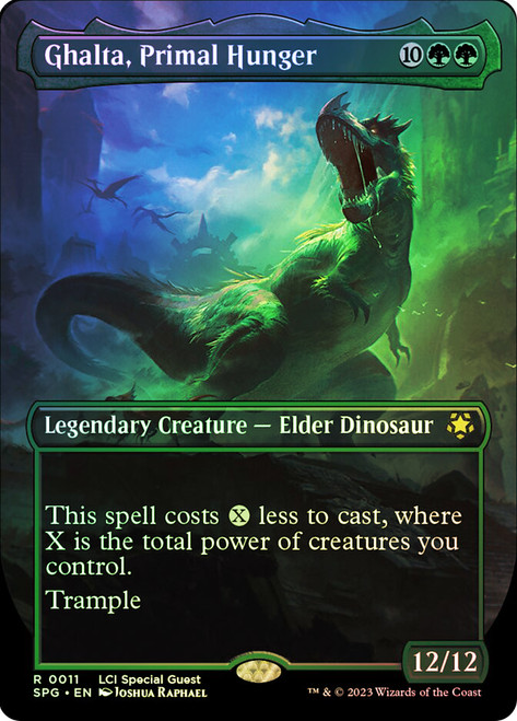 Ghalta, Primal Hunger (Borderless)\nSpecial Guests\nSingle\nMagic The Gathering