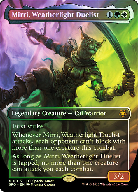 Mirri, Weatherlight Duelist (Borderless)\nSpecial Guests\nSingle\nMagic The Gathering
