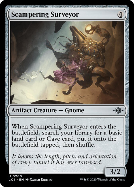 Scampering Surveyor\nThe Lost Caverns of Ixalan\nSingle\nMagic The Gathering