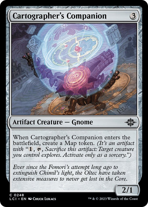 Cartographer's Companion\nThe Lost Caverns of Ixalan\nSingle\nMagic The Gathering