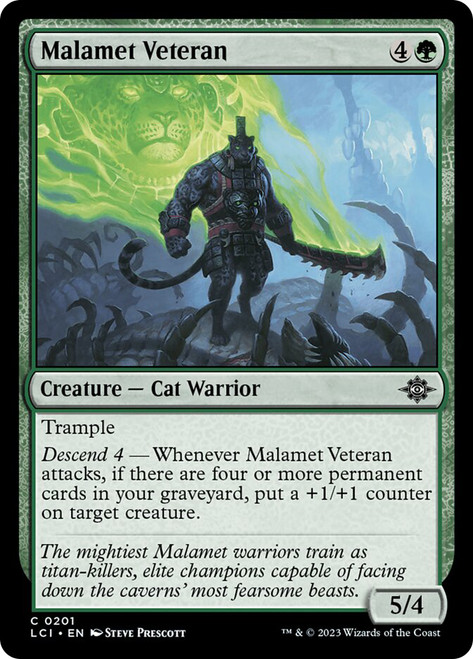 Malamet Veteran\nThe Lost Caverns of Ixalan\nSingle\nMagic The Gathering