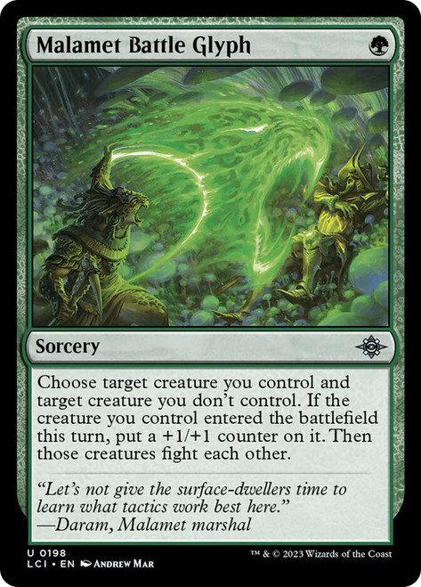 Malamet Battle Glyph\nThe Lost Caverns of Ixalan\nSingle\nMagic The Gathering