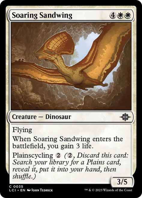 Soaring Sandwing\nThe Lost Caverns of Ixalan\nSingle\nMagic The Gathering