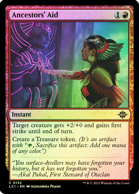 Ancestors' Aid\nThe Lost Caverns of Ixalan\nSingle\nMagic The Gathering