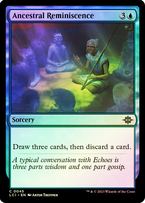 Ancestral Reminiscence\nThe Lost Caverns of Ixalan\nSingle\nMagic The Gathering