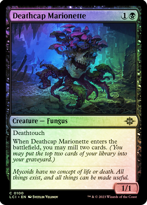 Deathcap Marionette\nThe Lost Caverns of Ixalan\nSingle\nMagic The Gathering
