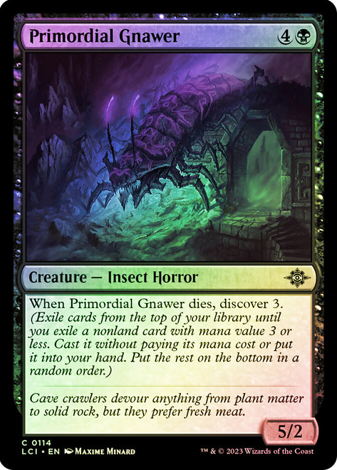 Primordial Gnawer\nThe Lost Caverns of Ixalan\nSingle\nMagic The Gathering