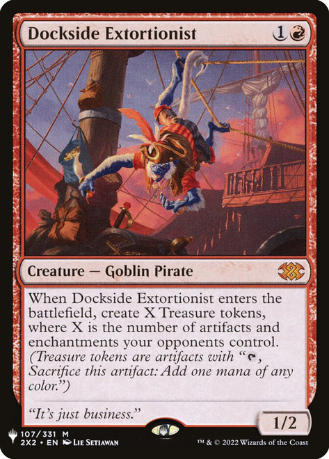 Dockside Extortionist\nPlaneswalker Symbol Reprints\nSingle\nMagic The Gathering