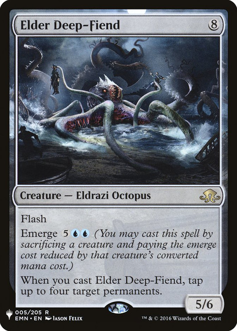 Elder Deep-Fiend\nPlaneswalker Symbol Reprints\nSingle\nMagic The Gathering