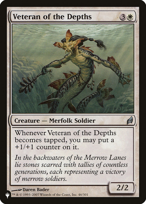 Veteran of the Depths\nPlaneswalker Symbol Reprints\nSingle\nMagic The Gathering