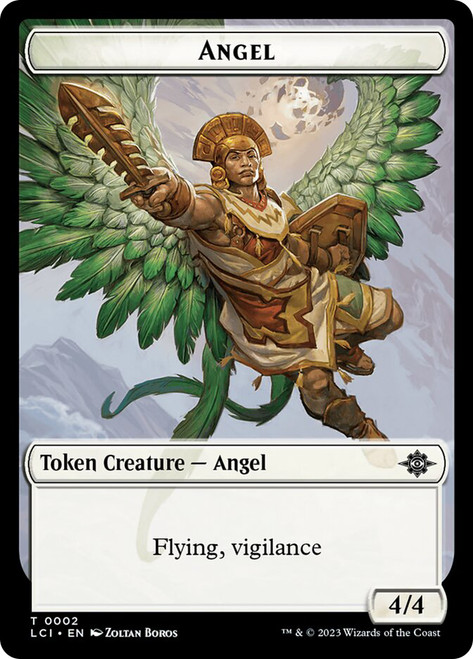 {Angel Token}\nThe Lost Caverns of Ixalan\nSingle\nMagic The Gathering