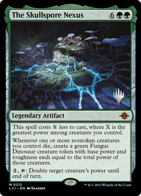 The Skullspore Nexus (Promo Pack) (The Lost Caverns of Ixalan)\nPromo: Planeswalker Stamped\nSingle\nMagic The Gathering