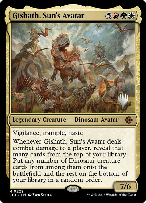 Gishath, Sun's Avatar (Promo Pack) (The Lost Caverns of Ixalan