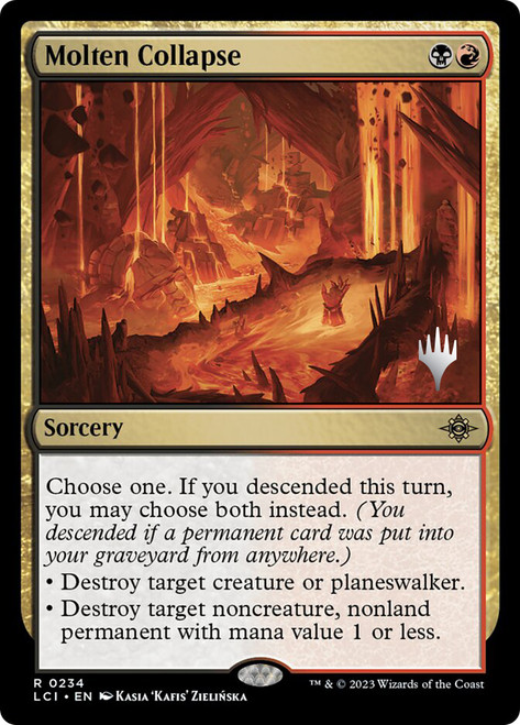 Molten Collapse (Promo Pack) (The Lost Caverns of Ixalan) | Promo