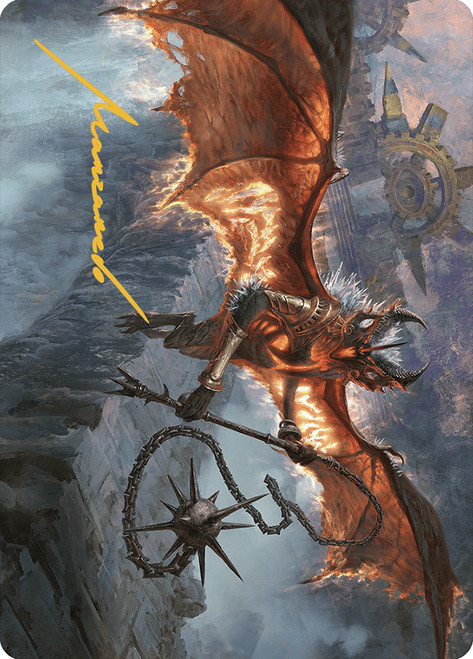 {Bloodletter of Aclazotz Art Card} (#15) (Signed)\nArt Series: The Lost Caverns of Ixalan - Variants\nSingle\nMagic The Gathering