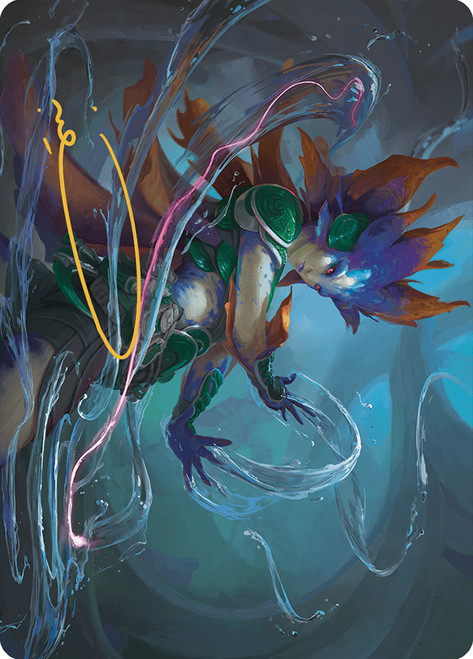 {Nicanzil, Current Conductor Art Card} (Signed)\nArt Series: The Lost Caverns of Ixalan - Variants\nSingle\nMagic The Gathering