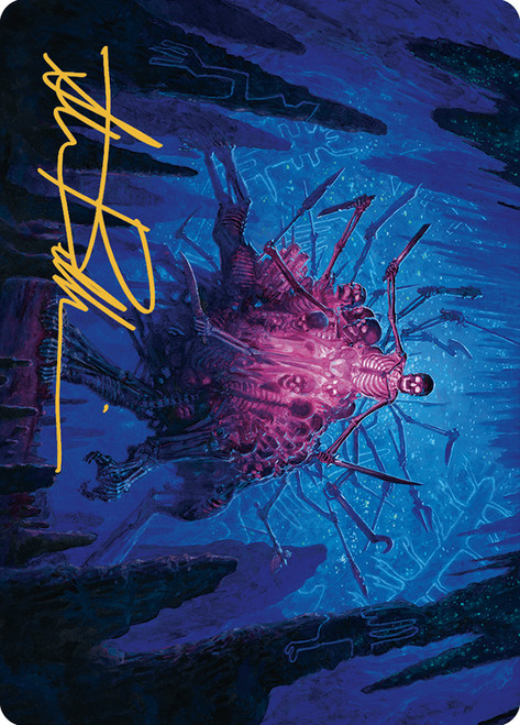 {Uchbenbak, the Great Mistake Art Card} (Signed)\nArt Series: The Lost Caverns of Ixalan - Variants\nSingle\nMagic The Gathering