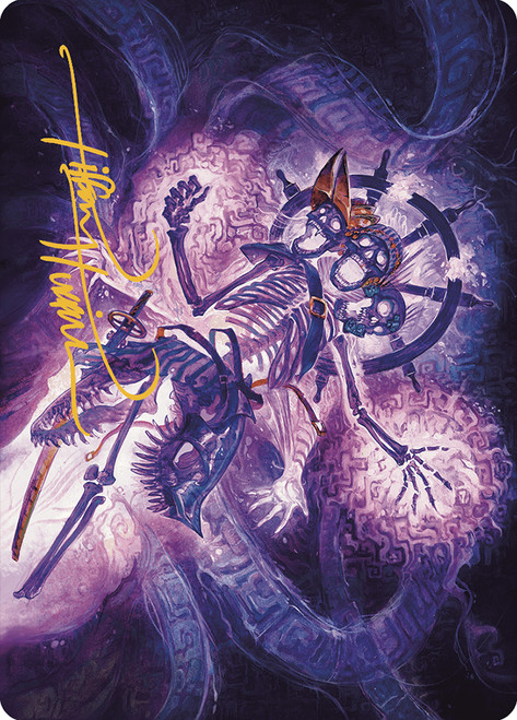 {The Grim Captain Art Card} (Signed)\nArt Series: The Lost Caverns of Ixalan - Variants\nSingle\nMagic The Gathering