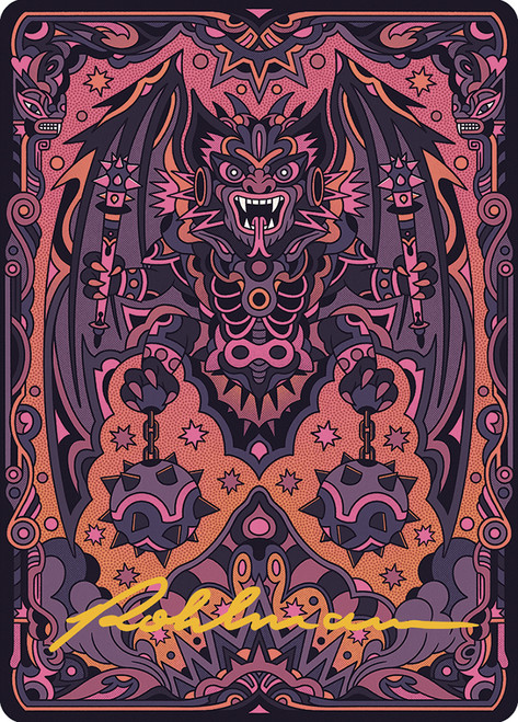 {Bloodletter of Aclazotz Art Card} (#61) (Signed)\nArt Series: The Lost Caverns of Ixalan - Variants\nSingle\nMagic The Gathering