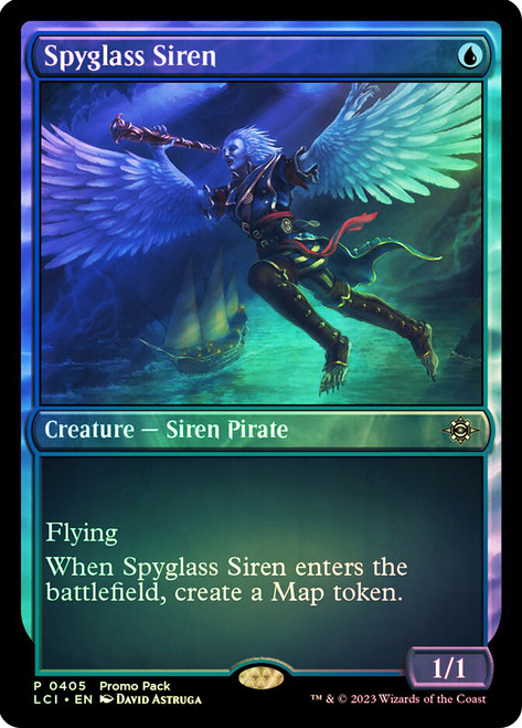 Spyglass Siren (Promo Pack) (The Lost Caverns of Ixalan)\nPromo: General\nSingle\nMagic The Gathering