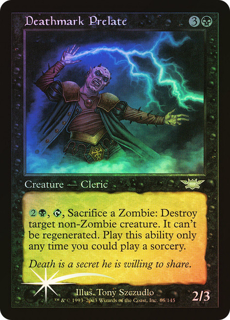 Deathmark Prelate\nLegions\nSingle\nMagic The Gathering