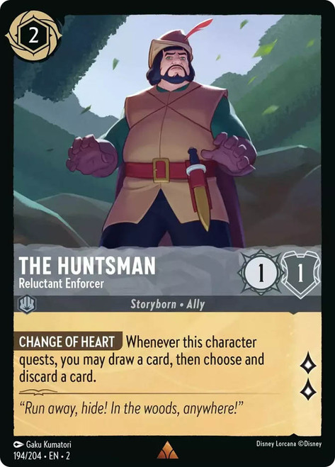 The Huntsman Reluctant Enforcer