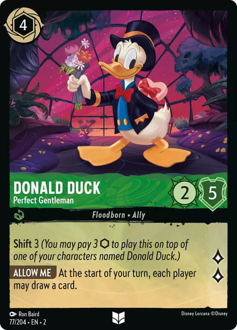Donald Duck Perfect Gentleman