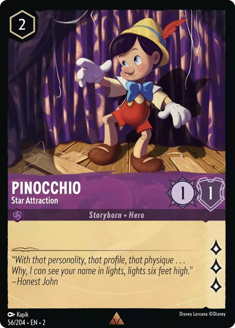 Pinocchio Star Attraction
