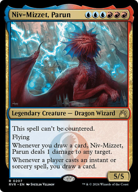 遠*織様 MTG Niv-Mizzet, Parun サイン入り　アーティストプ Niv-Mizzet, Parun | Ravnica Remastered | Star City Games
