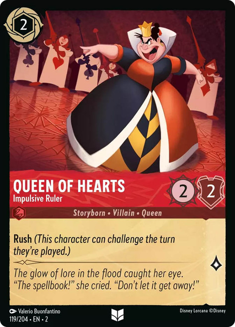 Queen Of Hearts Impulsive Ruler