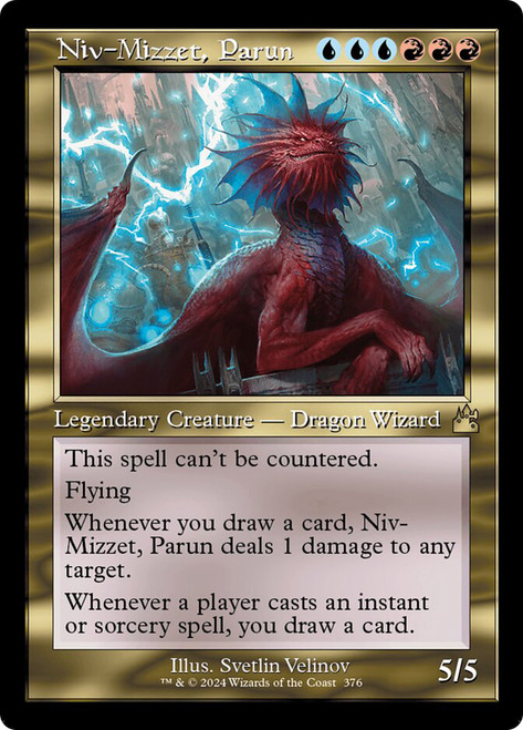 Niv-Mizzet, Parun (Retro Frame)\nRavnica Remastered - Retro Frame\nSingle\nMagic The Gathering