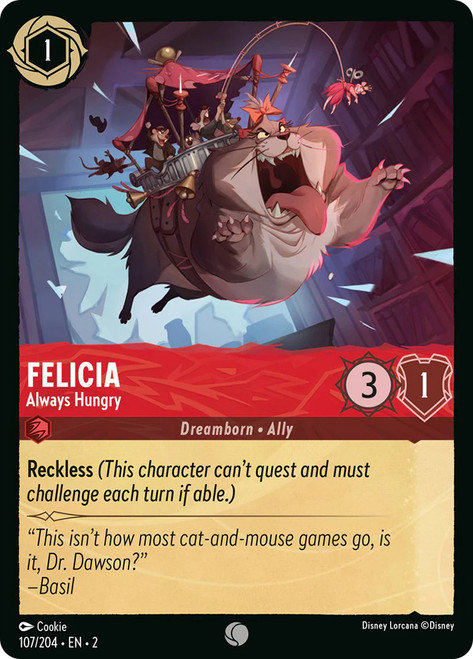 Felicia - Always Hungry (Corrected Version)
Rise of the Floodborn
Single
Lorcana