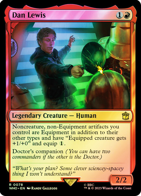 Dan Lewis\nDoctor Who Commander\nSingle\nMagic The Gathering