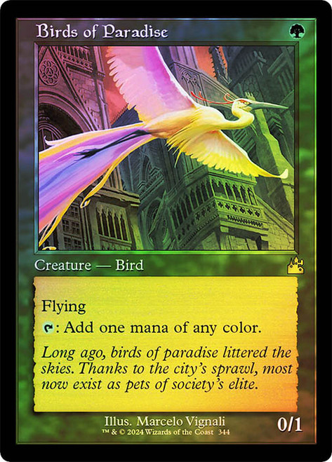 Birds of Paradise (Retro Frame) | Ravnica Remastered - Retro Frame 