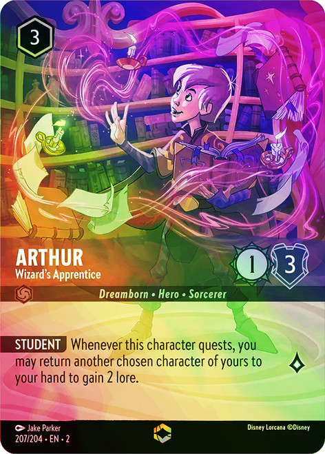 Arthur - Wizard's Apprentice (Enchanted)
Rise of the Floodborn
Single
Lorcana