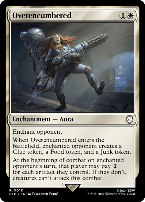Overencumbered\nFallout Commander\nSingle\nMagic The Gathering