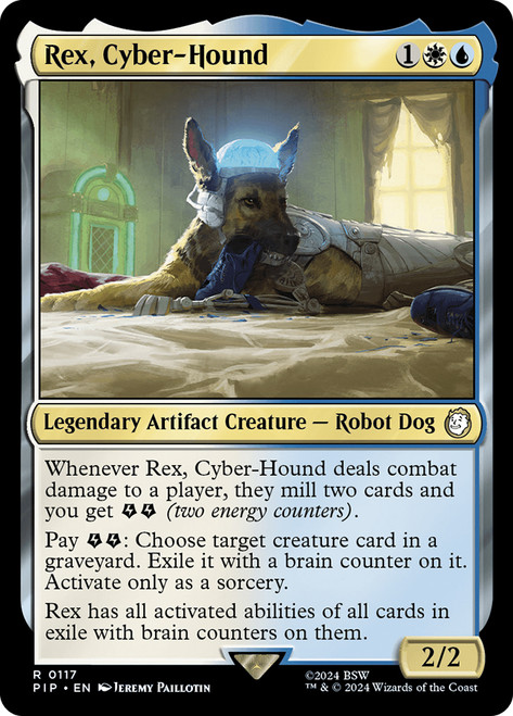 Rex, Cyber-Hound\nFallout Commander\nSingle\nMagic The Gathering