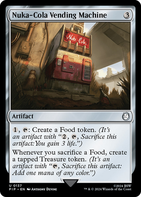 MTG ヌカコーラ自動販売機 サージFoil Fallout MTG ヌカコーラ自動販売機 サージFoil Fallout - メルカリ