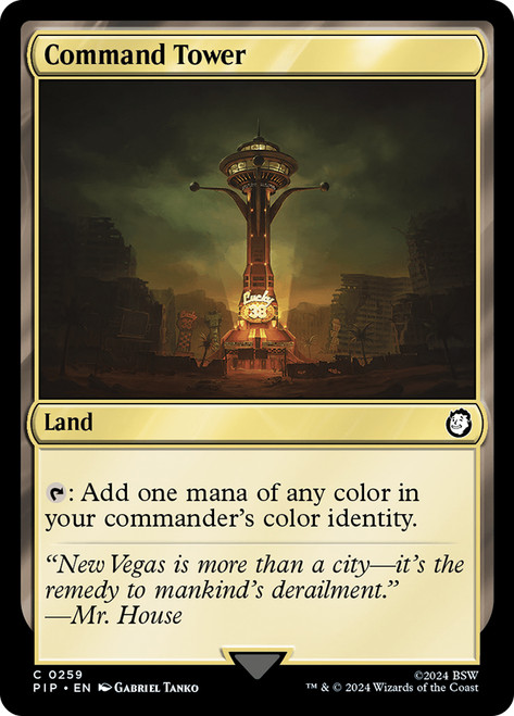 Command Tower\nFallout Commander\nSingle\nMagic The Gathering