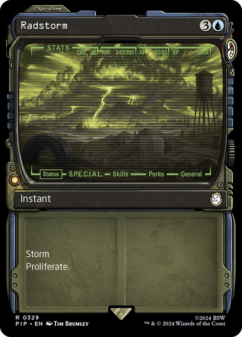 Radstorm (Showcase)\nFallout Commander - Variants\nSingle\nMagic The Gathering