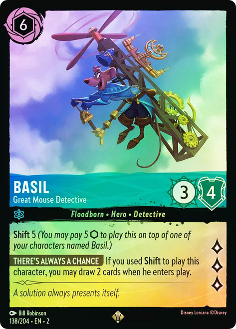 Basil - Great Mouse Detective Singles